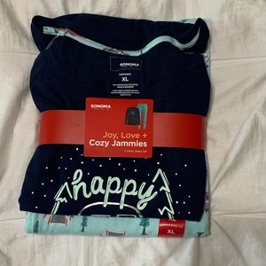 Never worn Sonoma two piece pajama set